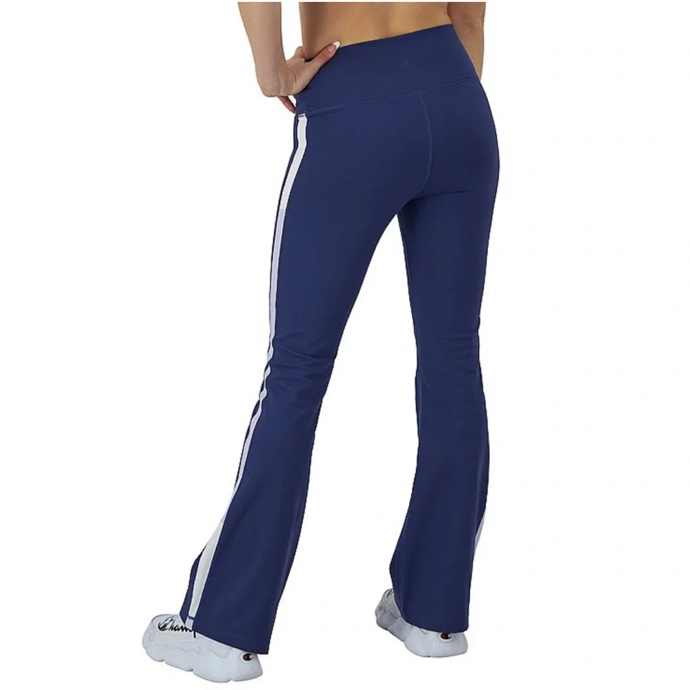 Champion Soft Touch Track Flare Pants Blown Glass Blue Size Small NWT - Picture 3 of 7